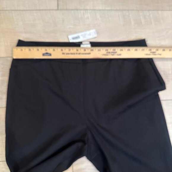 CHICOS WOMENS 2R BLACK PANTS NEW US SIZE 12 COMFORT WAIST STRAIGHT LEG - Picture 5 of 8